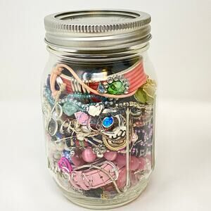 Mystery Jewelry Jar For Girls Teen Tween Gift Party Favors Nice Wearable